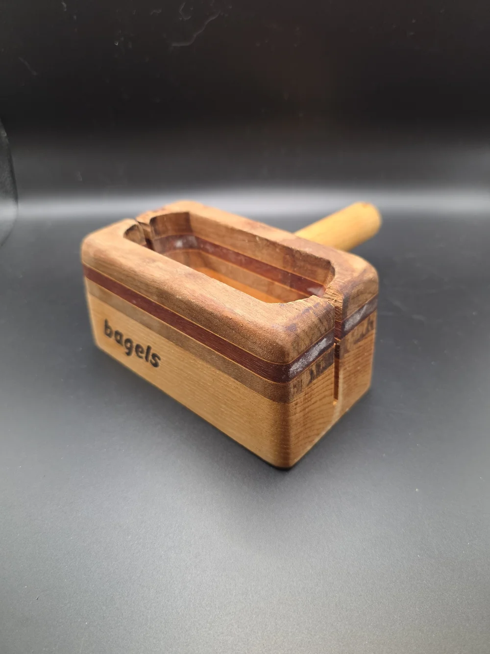Ironwood Gourmet Bagel Miter- Acacia Wood